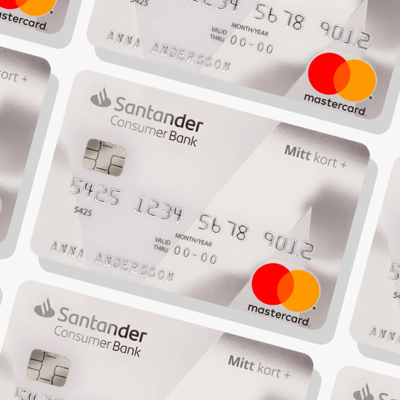 Santander mitt kort plus kreditkort