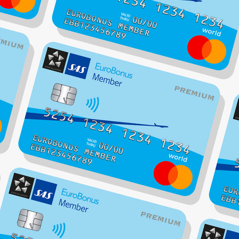 SAS eurobonus mastercard premium