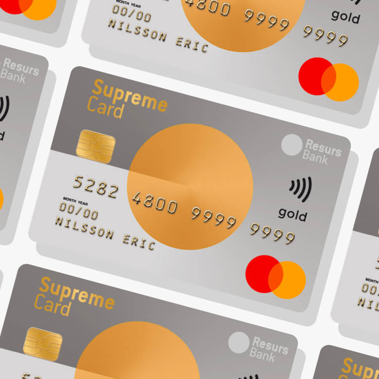 Supreme card gold kreditkort