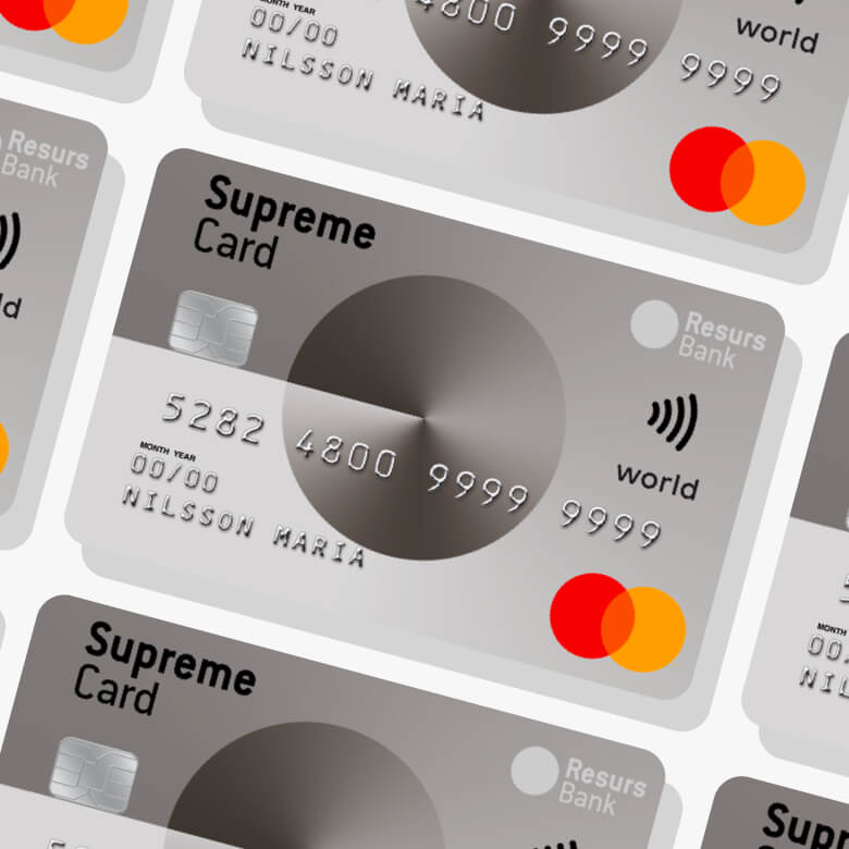 Supreme card world kreditkort